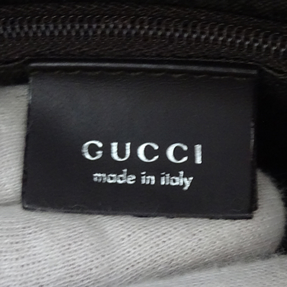 Gucci Small GG Leather Handbag Brown - Picture 8 of 16